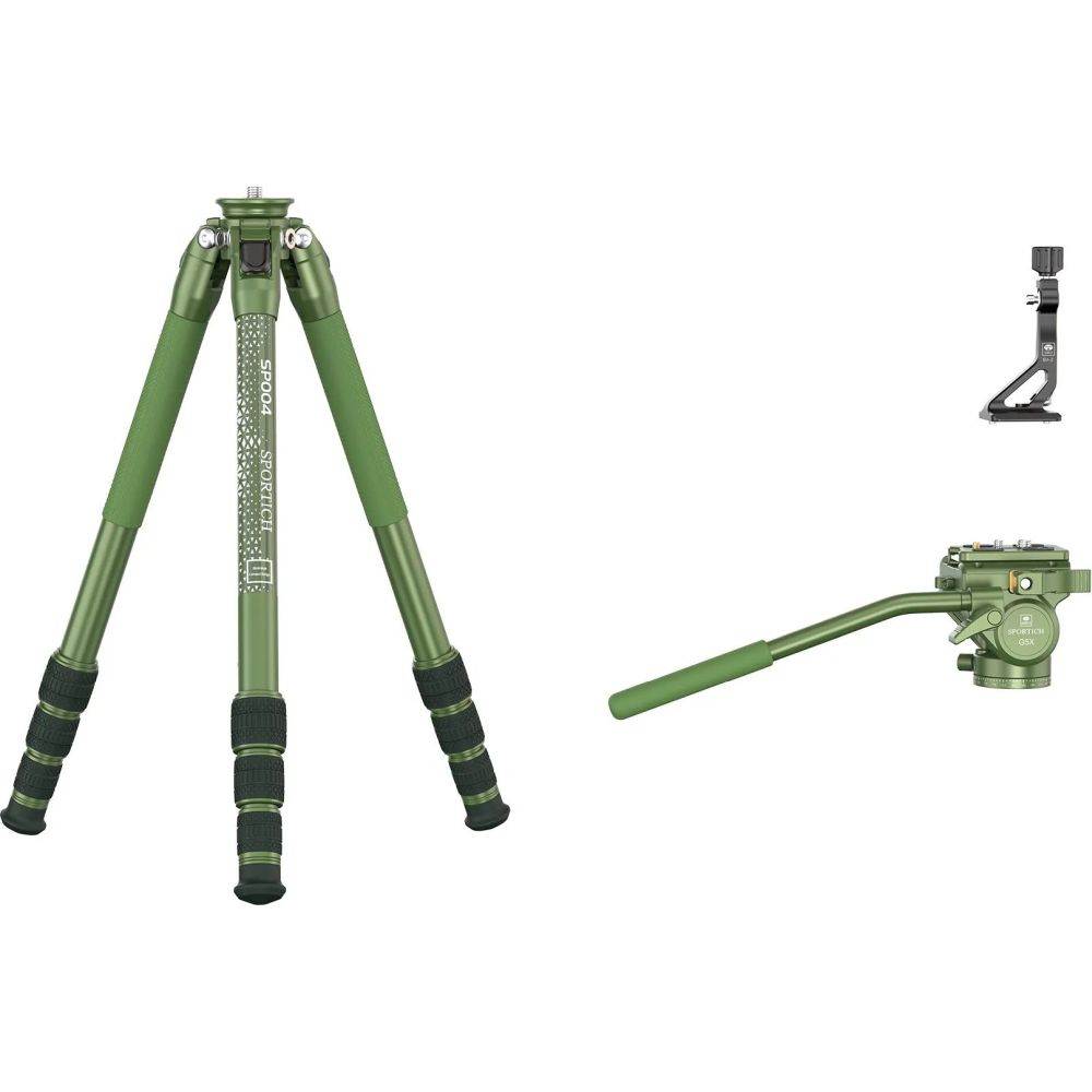 Sirui Sports Tripod SP004+G5X Green