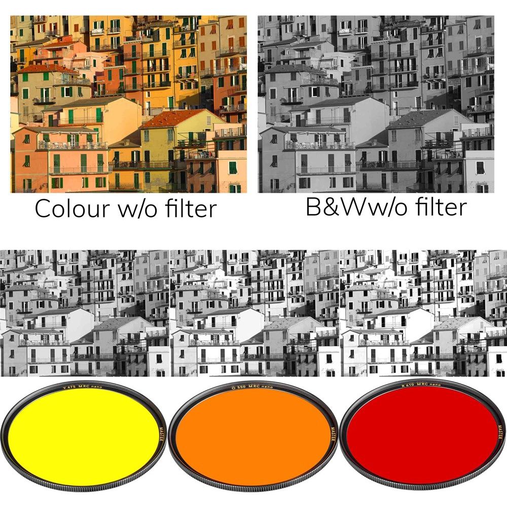 B+W Orange 550 filter MRC nano Master 49mm