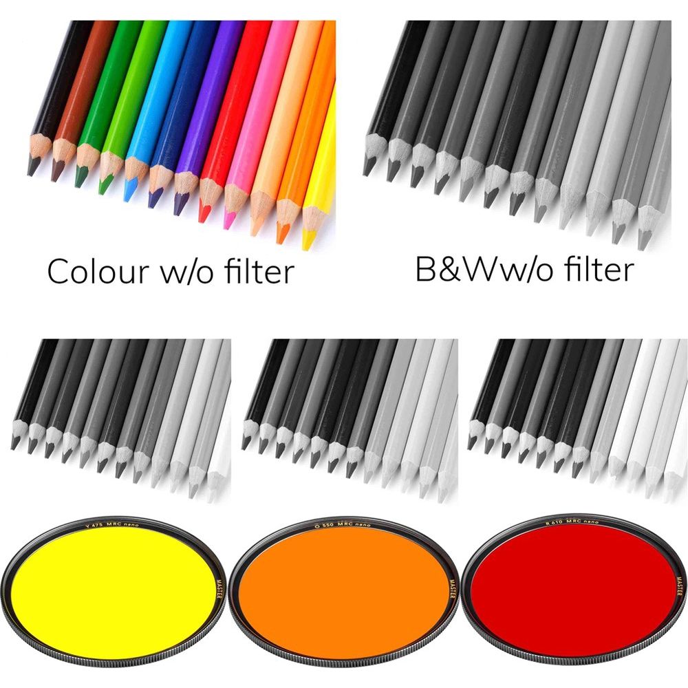B+W Orange 550 filter MRC nano Master 49mm