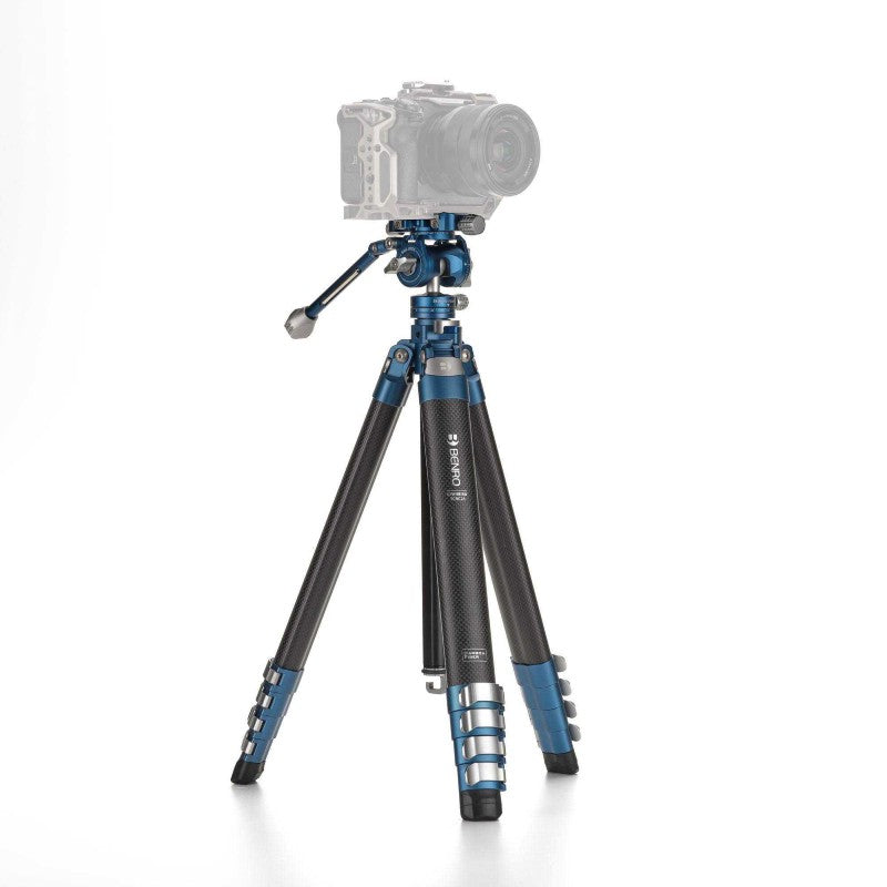 Benro Video tripod with videokop - carbon Cyanbird