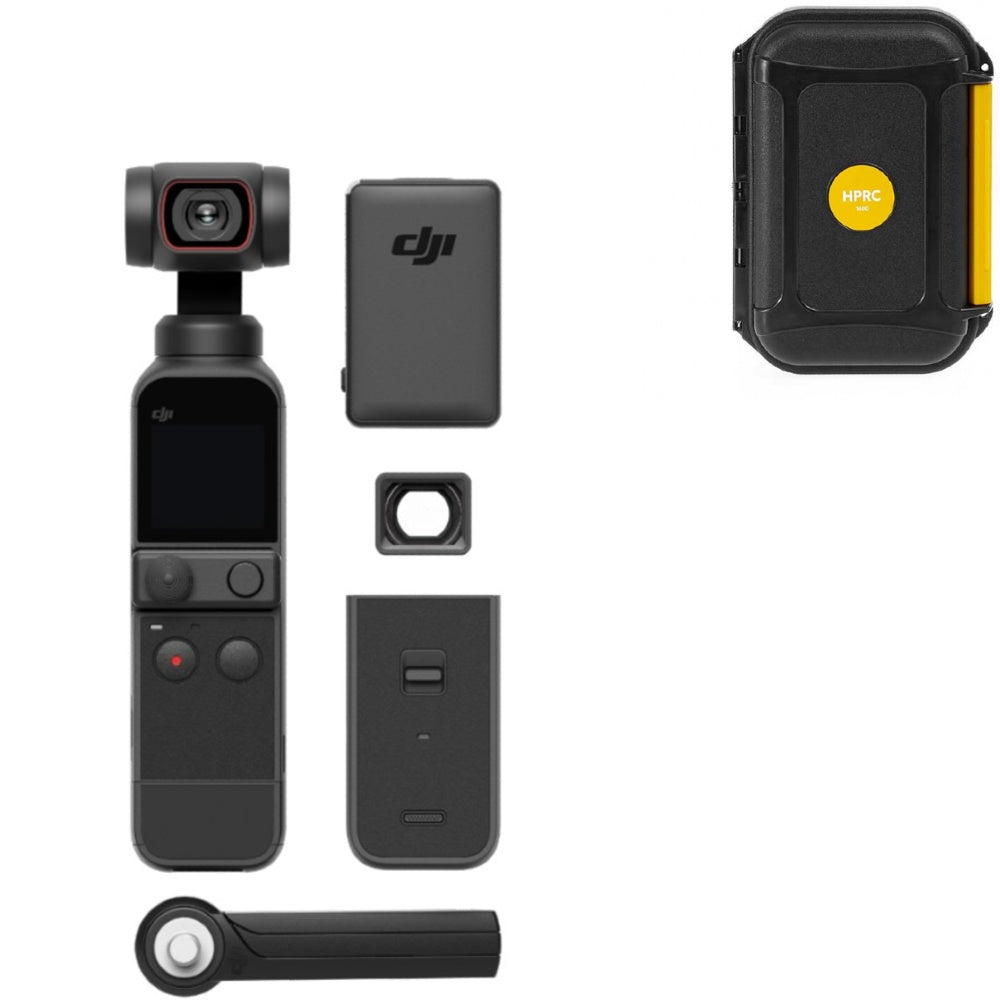 DJI Pocket 2 Creator Combo + HPRC 1400 case
