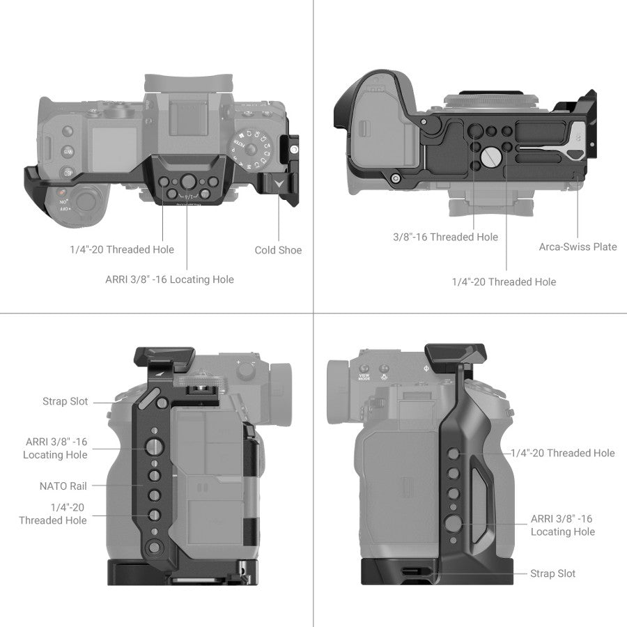 SmallRig 3934C Cage for FUJIFILM X-H2S