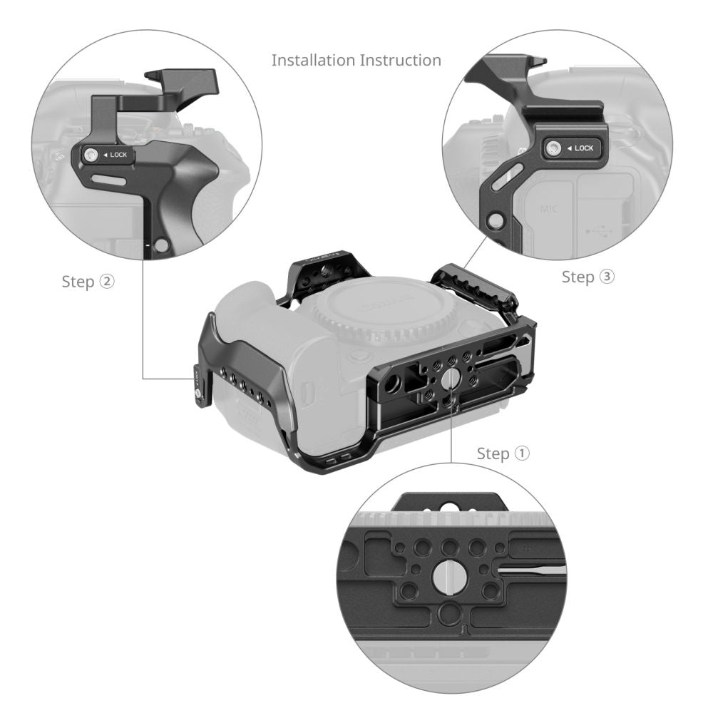 SmallRig 4978B Cage for Canon EOS R5 Mark II