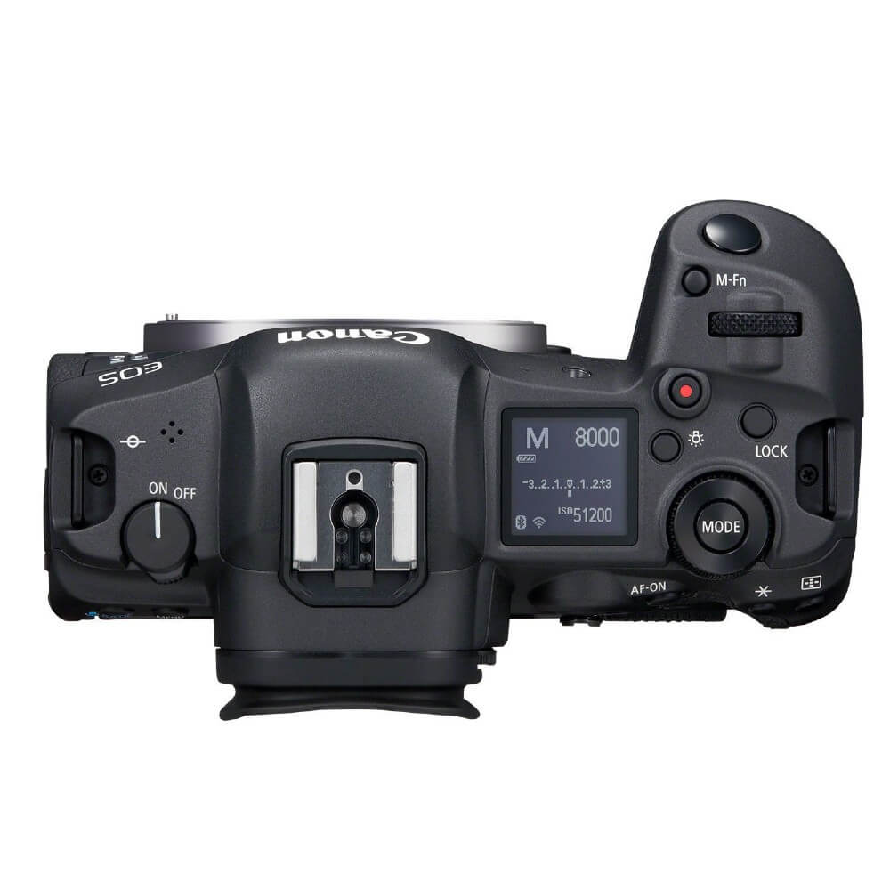 Canon EOS R5 body + Hahnel LP-E6P Battery