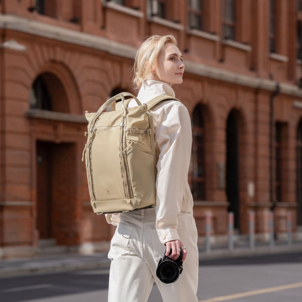 PGYTECH OneGo Roamer Tote Backpack 18L - Sand Khaki