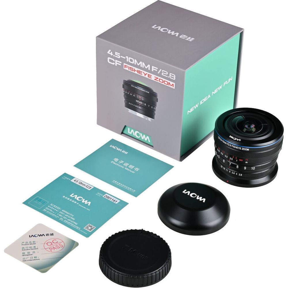 Laowa 4.5-10mm f/2.8 CF Zoom Fisheye EOS-M