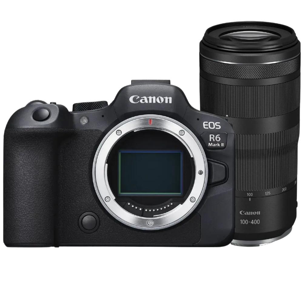 Canon EOS R6 mark II + RF 100-400mm f/5.6-8 IS USM lens