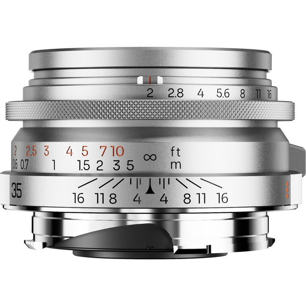 Thypoch Full-frame Ksana 35mm f/2 ASPH. Leica M, silver chrome