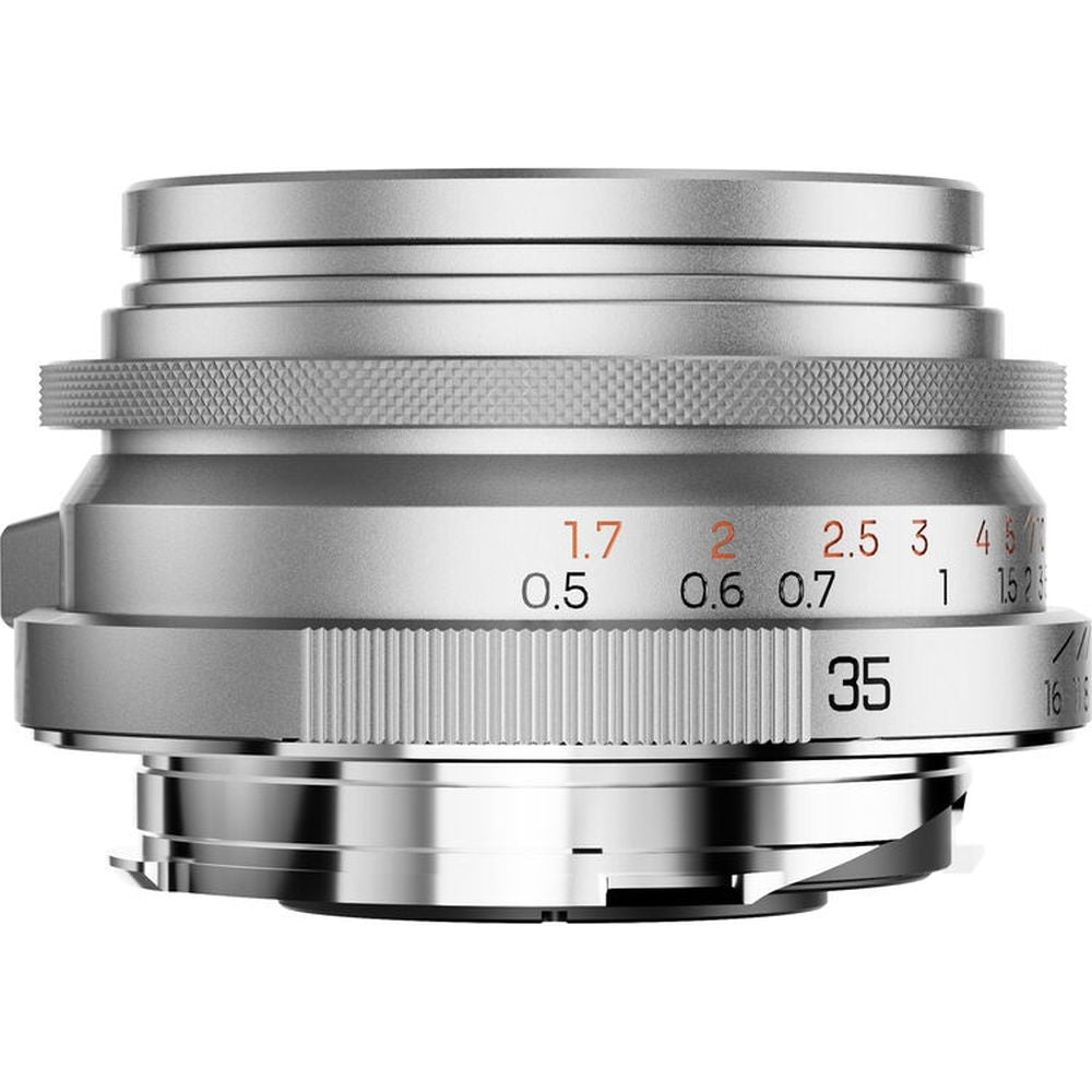 Thypoch Full-frame Ksana 35mm f/2 ASPH. Leica M, silver chrome