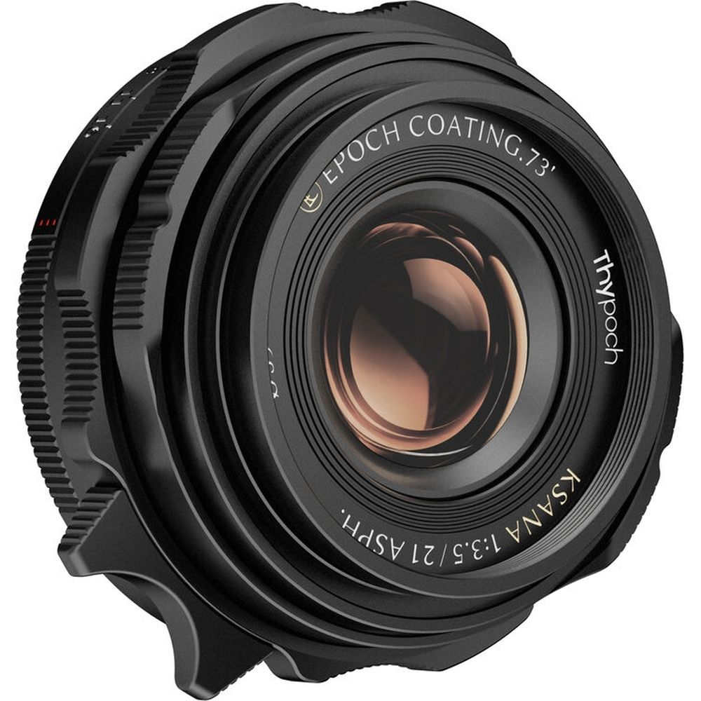 Thypoch Ksana 21mm f/3.5 with lens hood Leica M, black