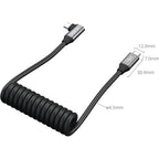 SmallRig 5730 Coiled Data Cable for USB-C Adapter