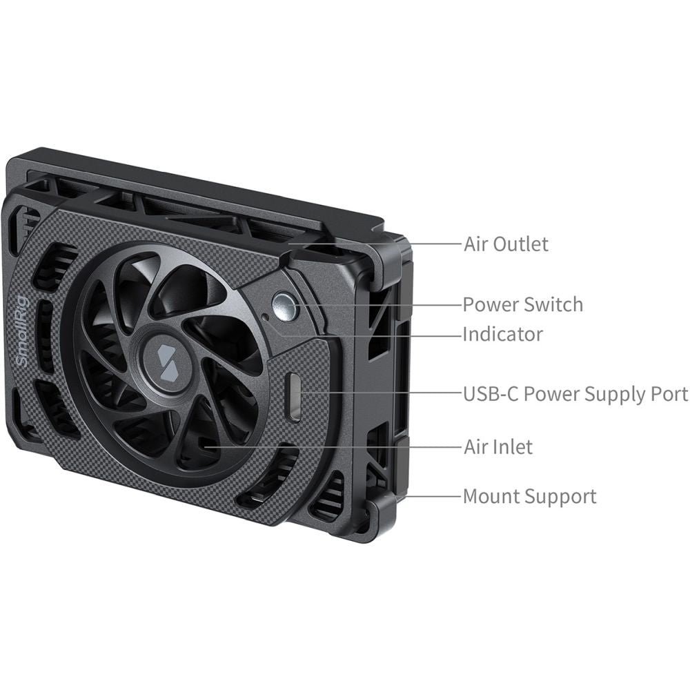 SmallRig 5875 Cooling Fan for Panasonic LUMIX S1 II / S1 IIE / S1R II