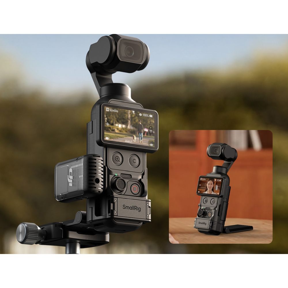 SmallRig 6009 Attachable Backplate Support for DJI Osmo Pocket 4