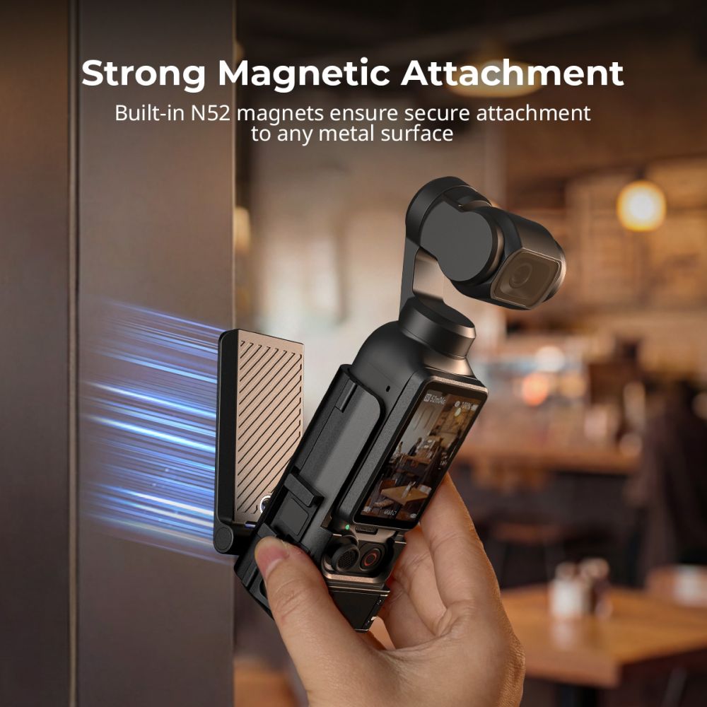 SmallRig 6009 Attachable Backplate Support for DJI Osmo Pocket 4