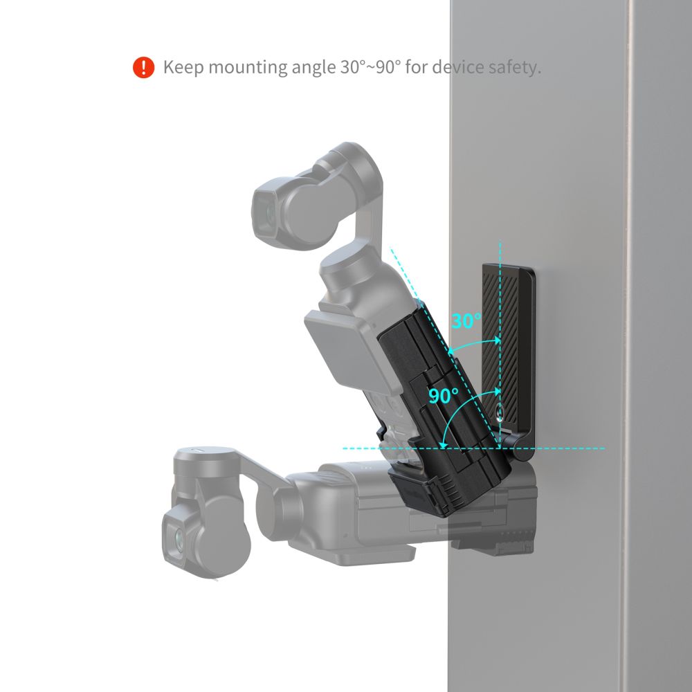 SmallRig 6009 Attachable Backplate Support for DJI Osmo Pocket 4