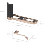 SmallRig 6136 L-Shaped Mount Plate Handle for Panasonic LUMIX L10 (Titanium)