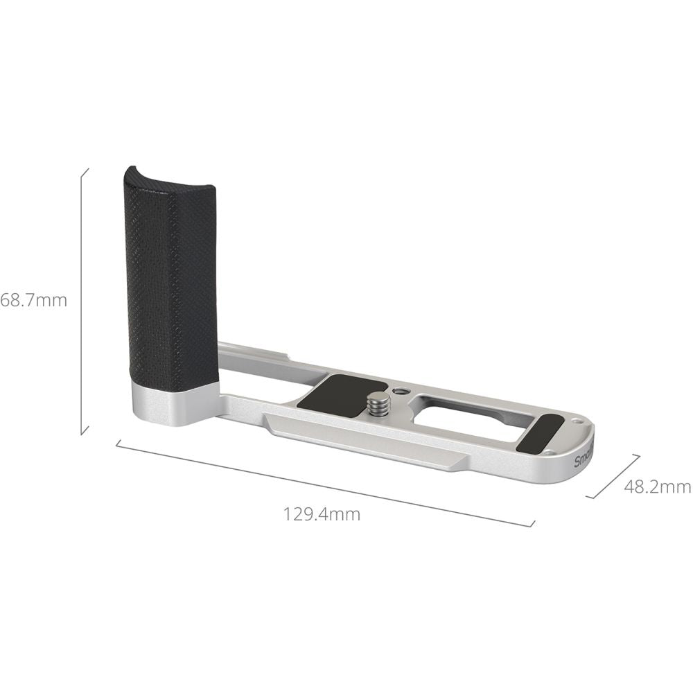 SmallRig 5701 L-Shaped Mount Plate Handle for Panasonic LUMIX L10, silver