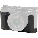 SmallRig 5698 Leather Half Case for Panasonic LUMIX L10, black