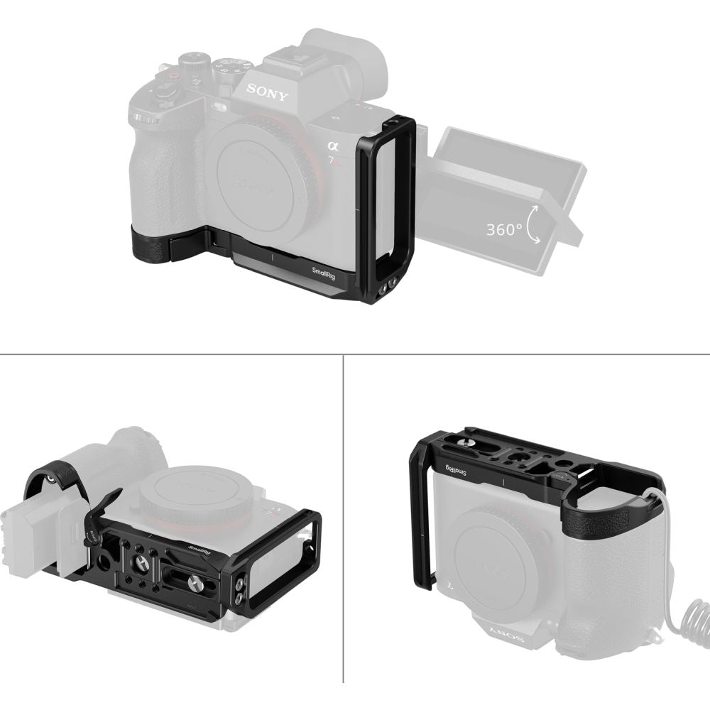 SmallRig 6706 L-Shaped Mount Plate for Sony Alpha 7R VI