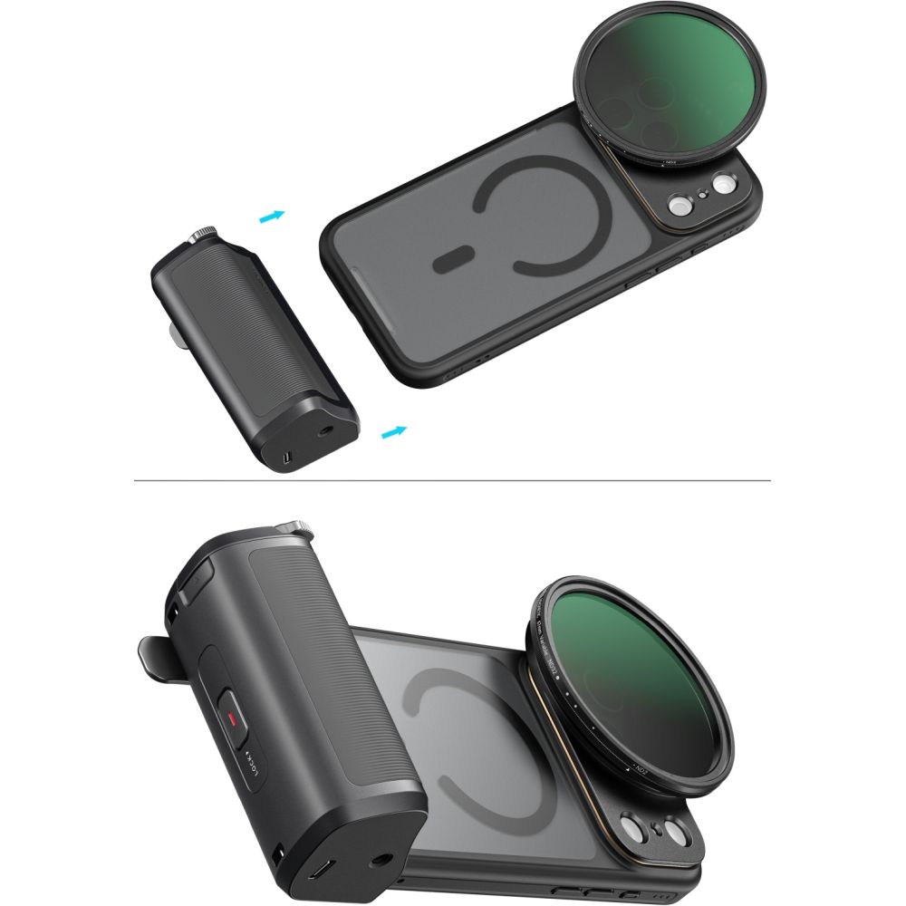 SmallRig 6300 FilMov Photography Grip Kit with Filter for iPhone 17 Pro