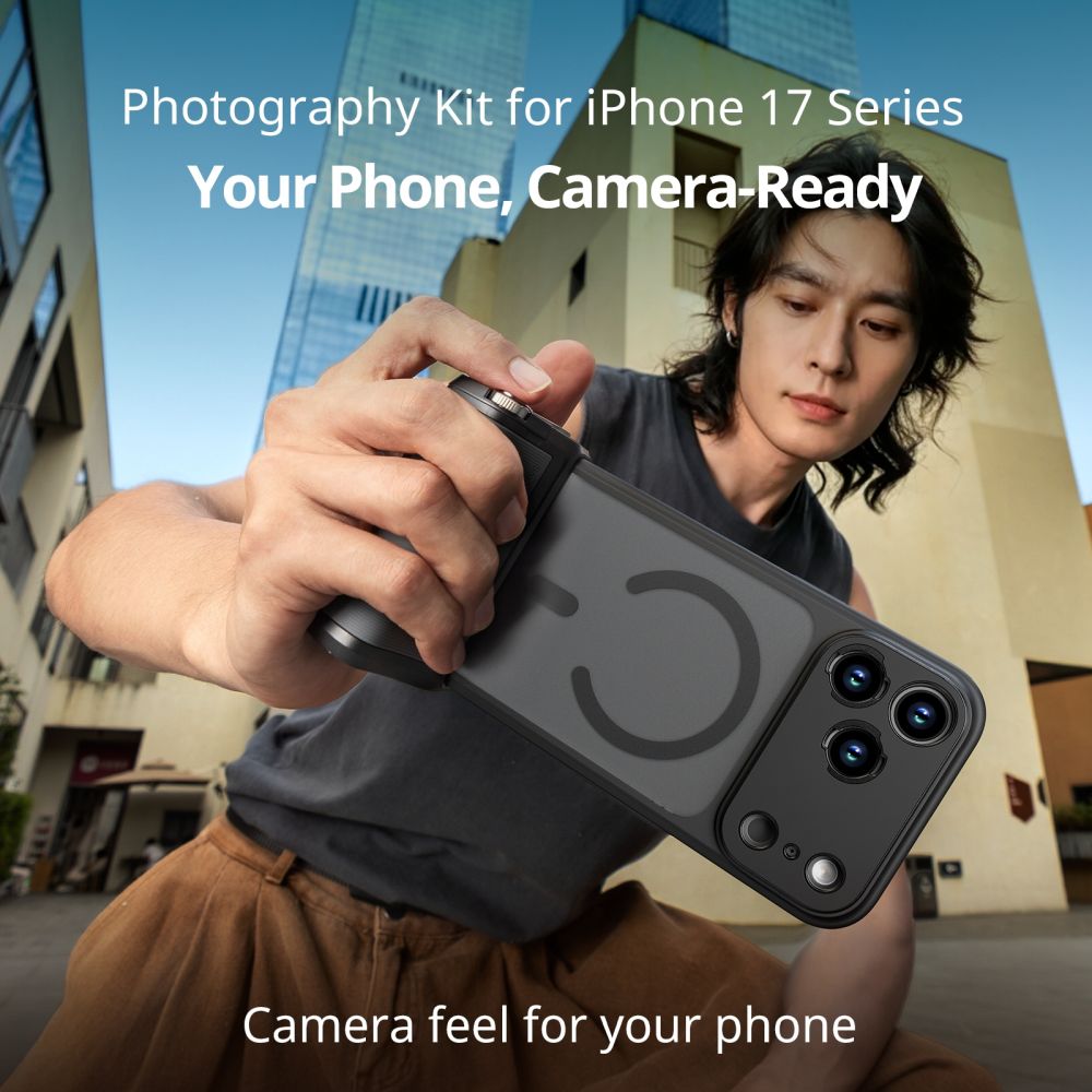 SmallRig 6300 FilMov Photography Grip Kit with Filter for iPhone 17 Pro
