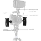 SmallRig 6405 Rotating Side Handle with "HawkLock" H21 Quick Release NATO Clamp