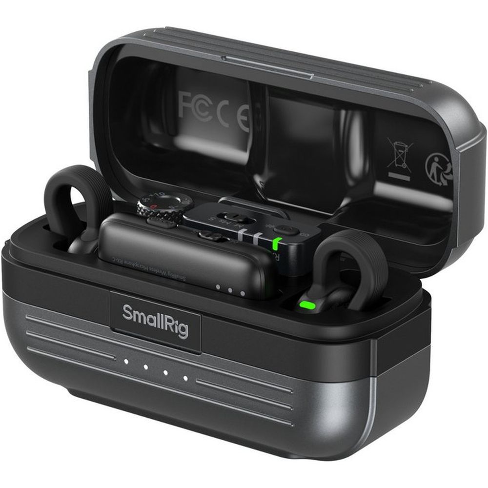 SmallRig 6526 S 70 Wireless Microphone with Multi-Device Compatibility, Black