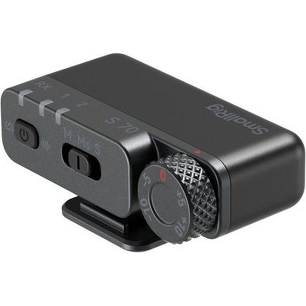 SmallRig 6526 S 70 Wireless Microphone with Multi-Device Compatibility, Black