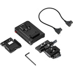 SmallRig 5899 Intelligent Power Management V-Mount Battery Adapter Plate (Compatible with Arca-Swiss Quick Release Plate)
