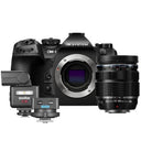 OM SYSTEM OM-1 II + ED 12-40mm PRO II + Godox iT32 flash & X5 trigger
