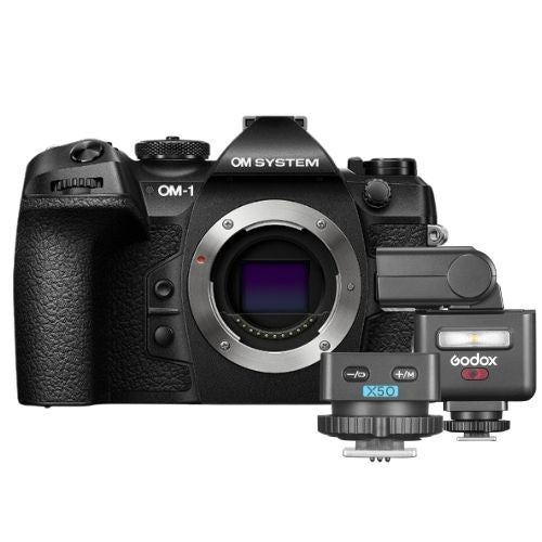 OM SYSTEM OM-1 II + Godox iT32 flash & X5 trigger