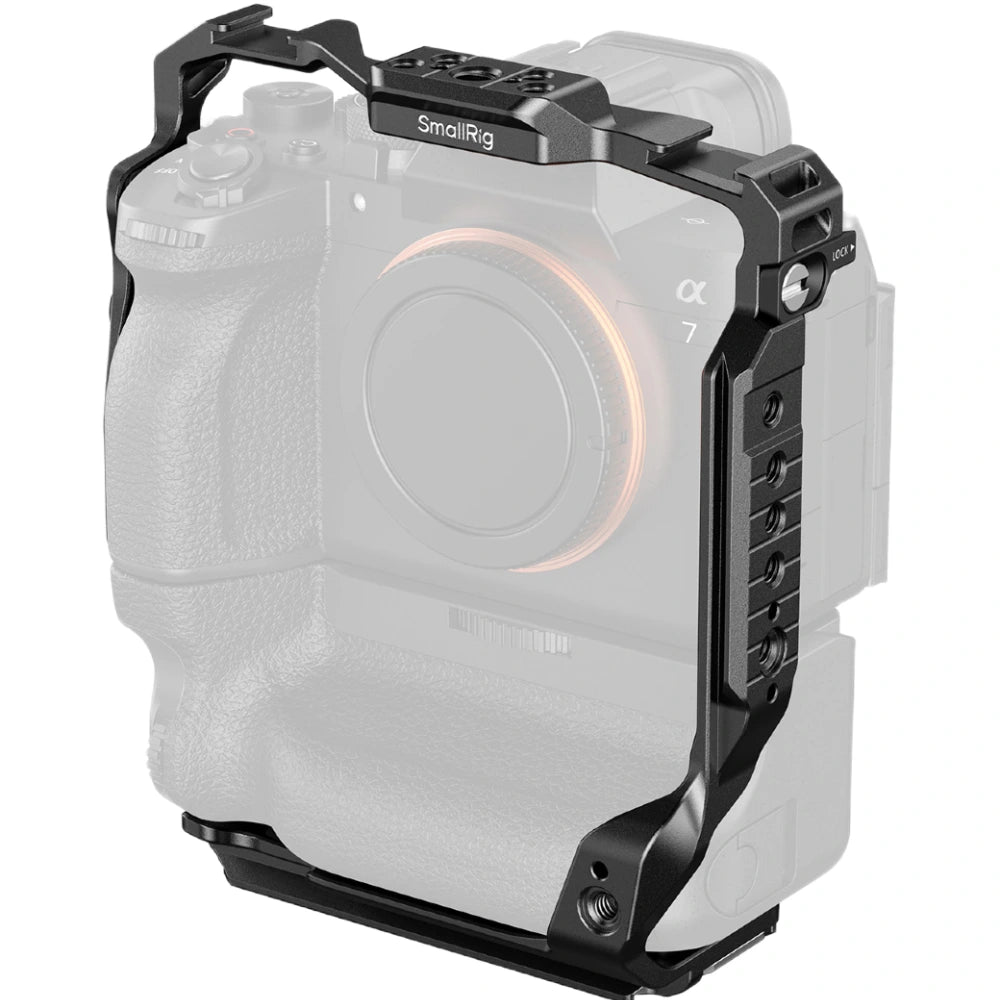 SmallRig 6114 Cage for Sony Alpha 7R V / 7 IV / 7S III / 1 / 7R IV / 7 V with Vertical Grip VG-C4EM