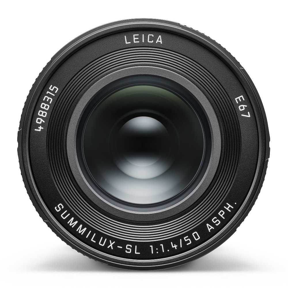 Leica 11195 Summilux-SL 50 f/1.4, black anodized finish