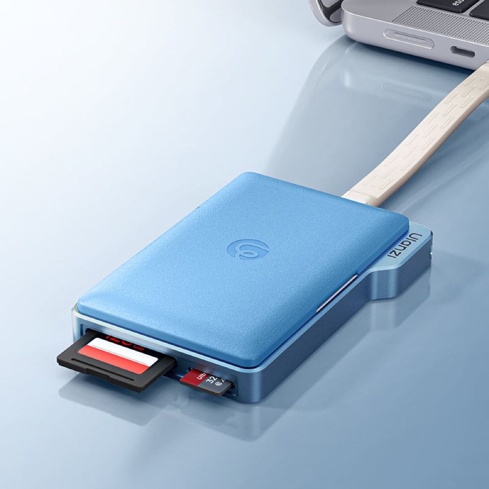Ulanzi DC01 2-in-1 Portable Memory Card Case - Blue