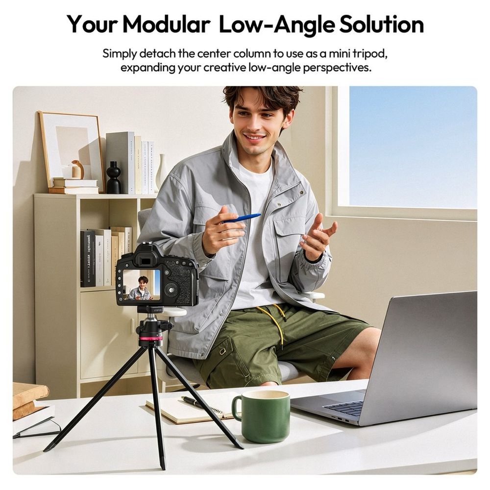Ulanzi TZ01 Versatile 2 in 1 Carbon Fiber Tripod