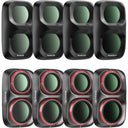 Freewell Osmo Pocket 4P Filters - All Day - 8Pack - Black