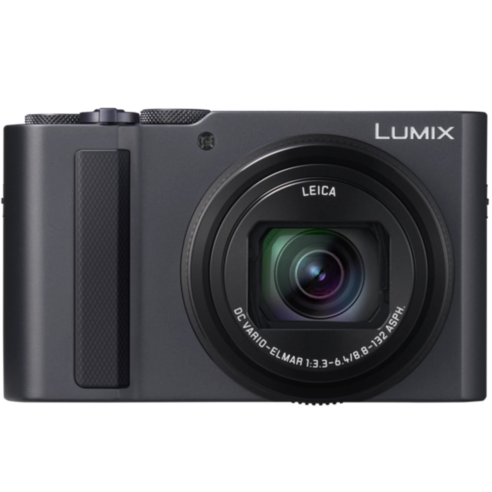 Panasonic Lumix DC-TZ300 - Dark Silver + Lexar 64GB SDXC + Case Logic DCB-313