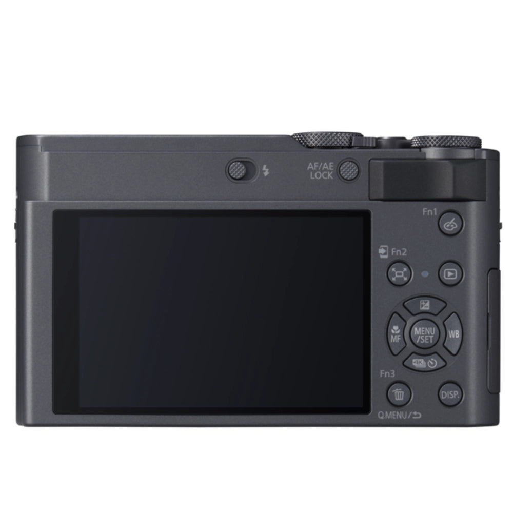 Panasonic Lumix DC-TZ300 - Dark Silver + Lexar 64GB SDXC + Case Logic DCB-313