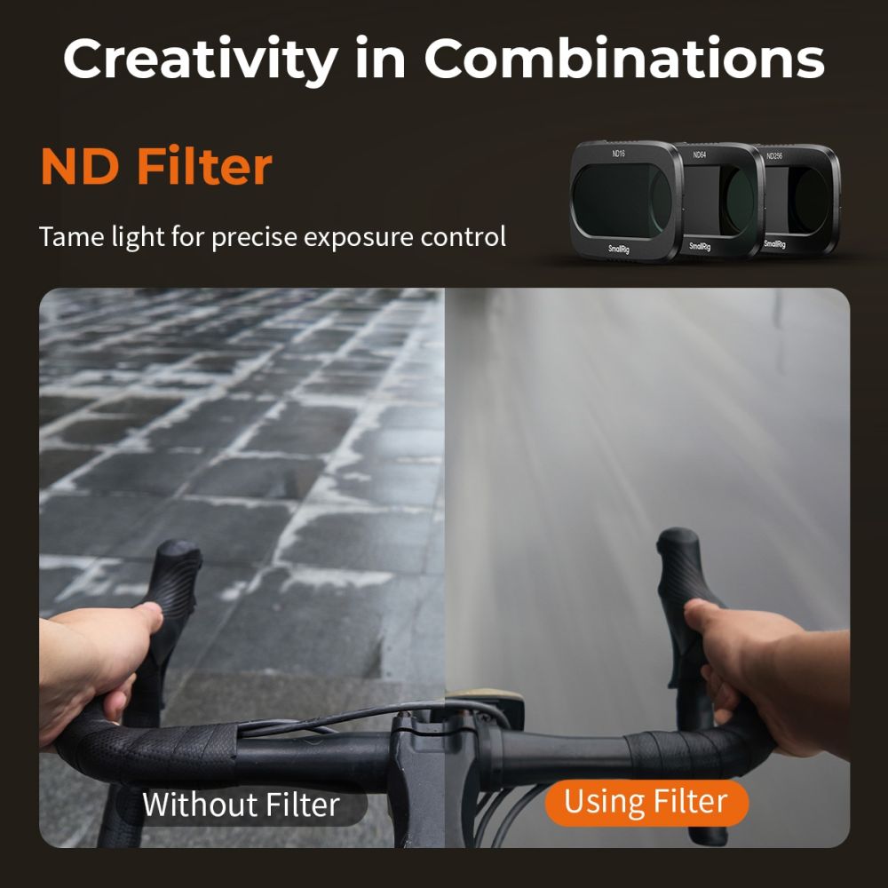 SmallRig 6476 Split Filter Kit for DJI Osmo Pocket 4P