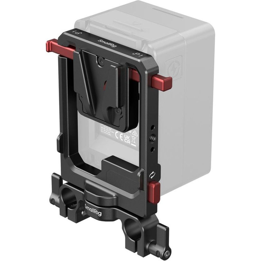 SmallRig 6273 Rotatable V-Mount Battery Plate with Dual V-Locks and 15mm Dual Rod Clamp