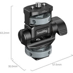 SmallRig 6313 Monitor Support for Horizontal & Vertical Shooting with Cold Shoe Mount