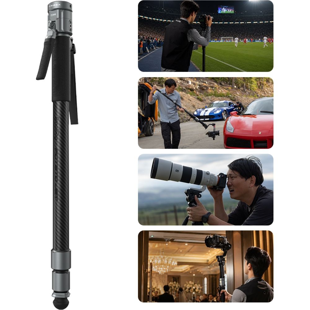 SmallRig 6284 × Potato Jet TRIBEX PRO Monopod (Basic Version)