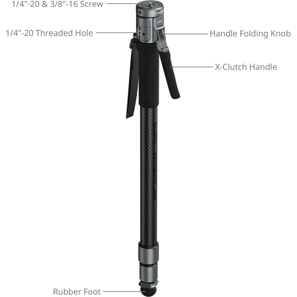 SmallRig 6284 × Potato Jet TRIBEX PRO Monopod (Basic Version)