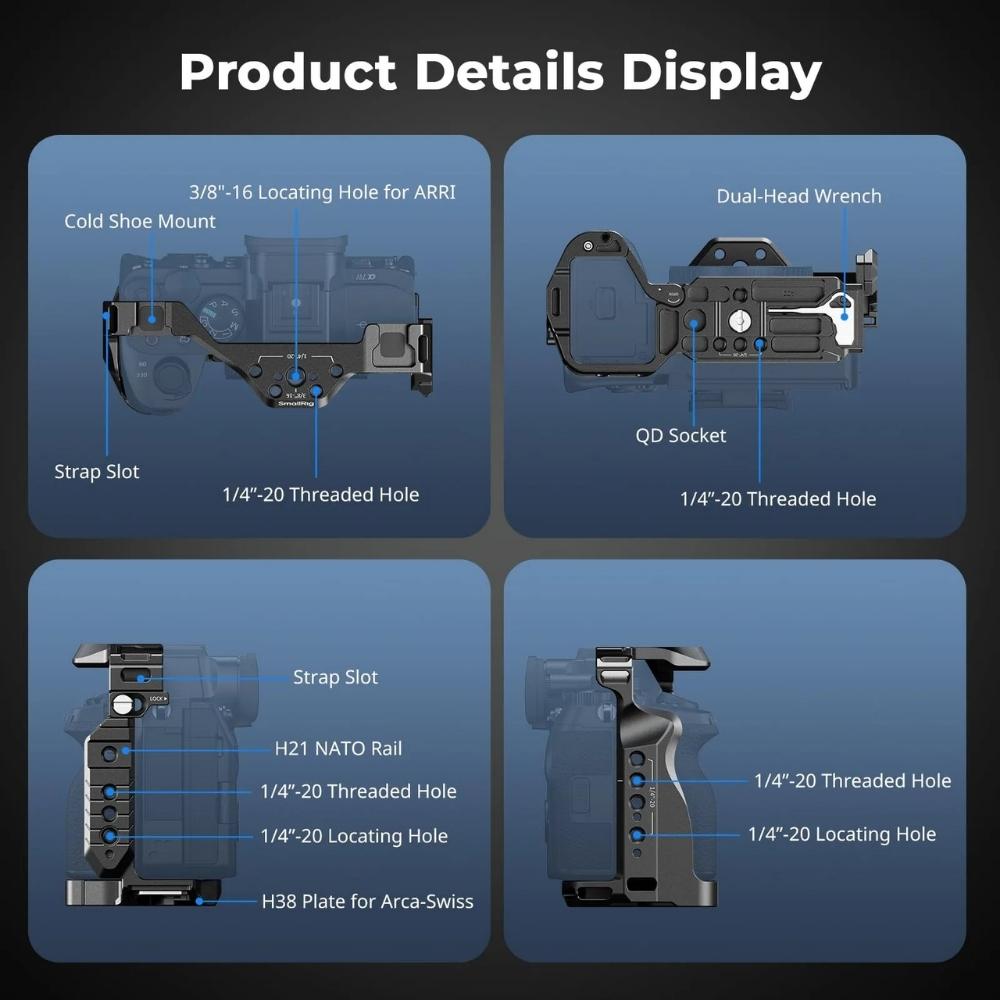 SmallRig 3669D Advanced Kit for Sony A7 IV / A7V / A7SIII
