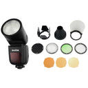 Godox Speedlite V1 Fujifilm + AK-R1 Accessory kit