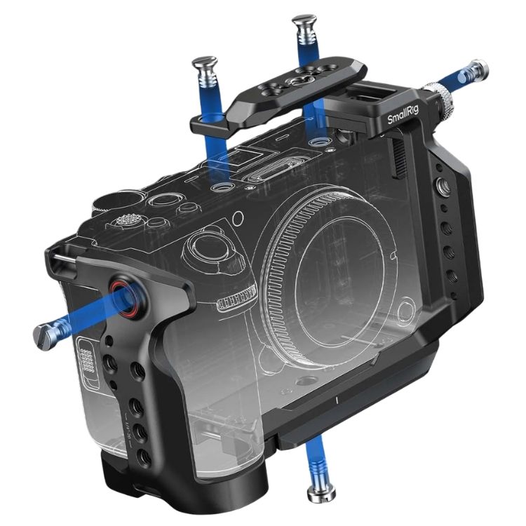 SmallRig 6924 "HawkLock" Advanced Cage Kit with Dual Rod System for Sony FX5