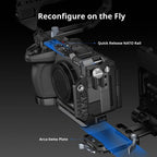 SmallRig 6924 "HawkLock" Advanced Cage Kit with Dual Rod System for Sony FX5