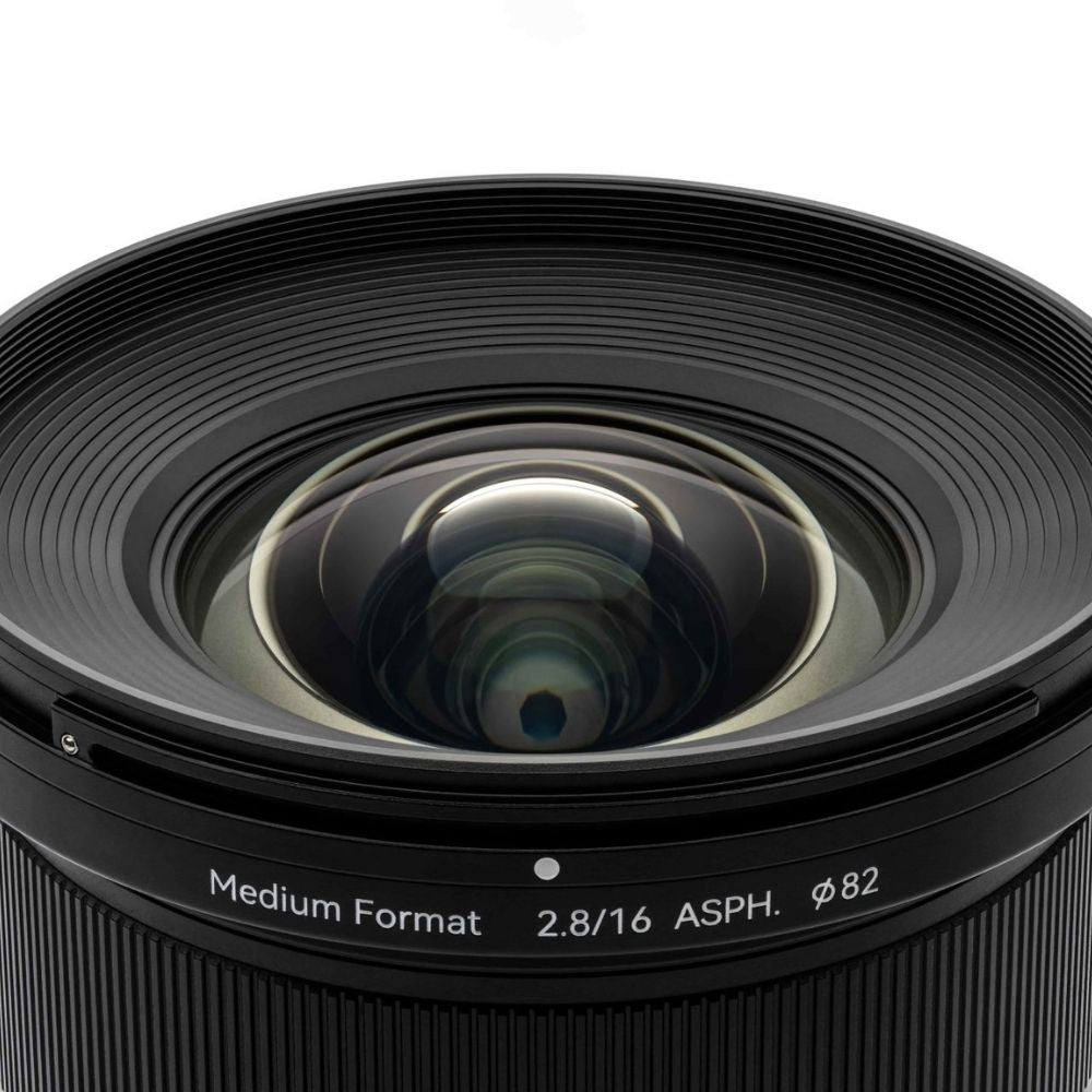 NiSi 16mm f/2.8 zwart voor XCD Mount