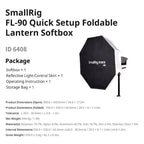 SmallRig 6408 FL-90 Quick Setup Foldable Lantern Softbox