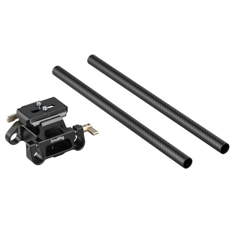 SmallRig 6761 Arca-Type Mount Plate with 15mm Dual Rod Clamp